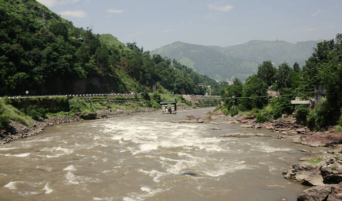 flood in azad kashmir