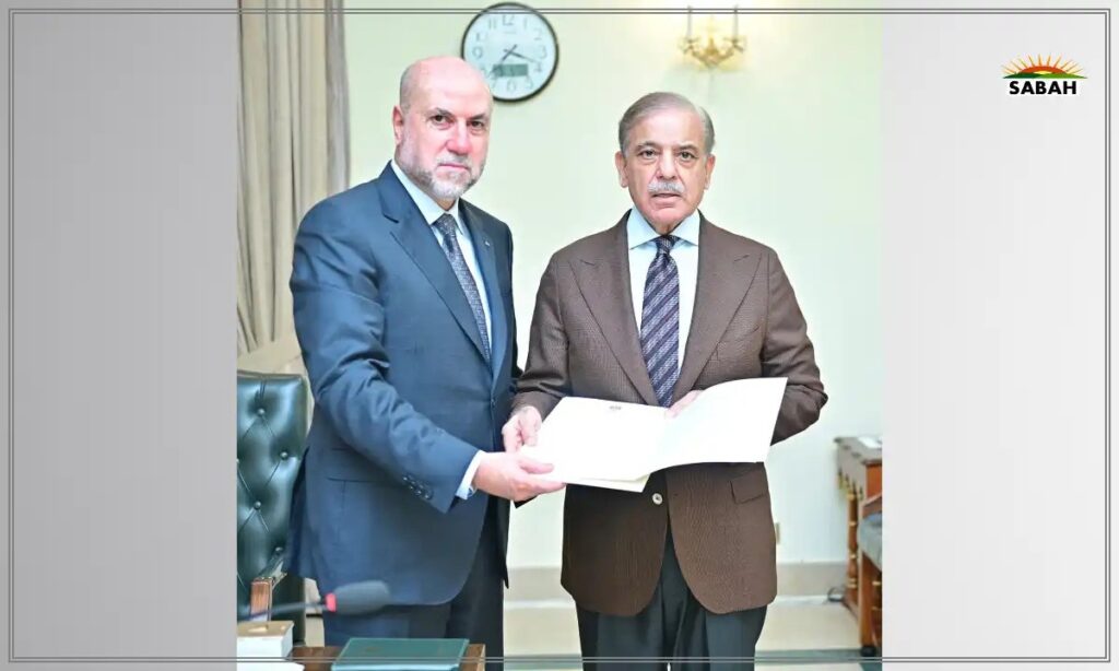 Advisor to Palestinian President meets Shehbaz Sharif