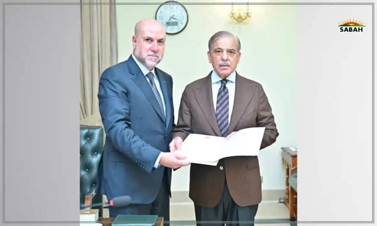 Advisor to Palestinian President meets Shehbaz Sharif