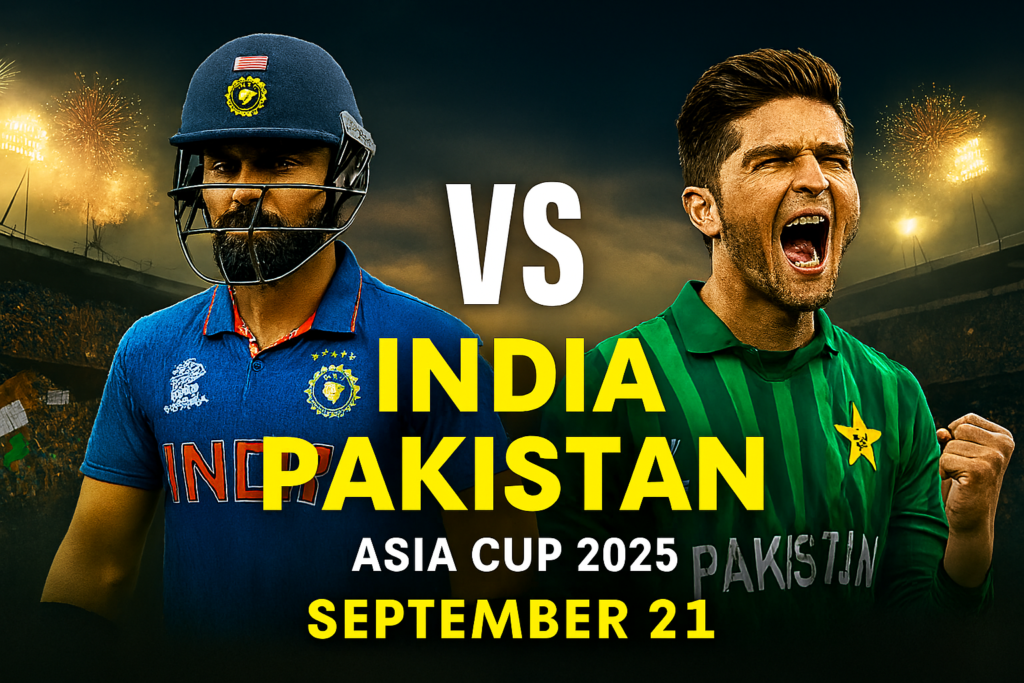 Pakistan vs India