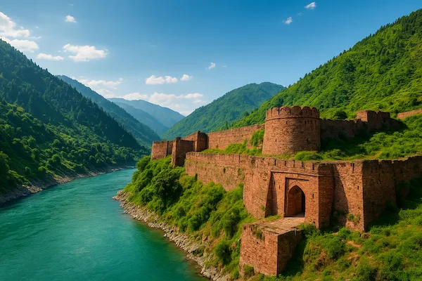 Red fort Muzaffarabad
