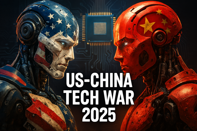 US China tech war 2025