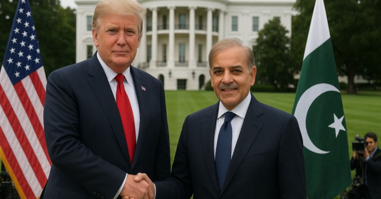 PM Shehbaz Sharif meeting Trump at the White House, 2025