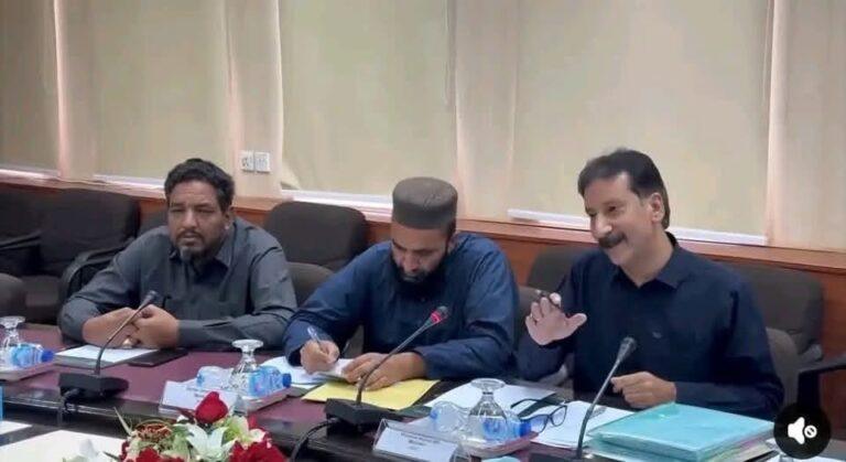 Joint Awami Action Committee delegation meets officials in Islamabad