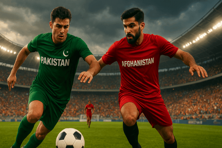 Pakistan vs Afghanistan AFC Asian Cup Qualifier
