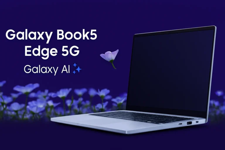 Samsung Galaxy Book 5 Edge 5G with SIM Slot