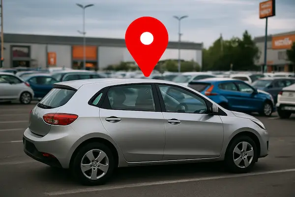 Google Maps Parked Car Feature