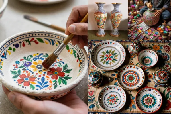 Kashmiri Papier-Mâché art