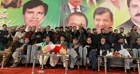 Raja Saqib Majeed Brigadier Muhammad Khan joins PML(N)