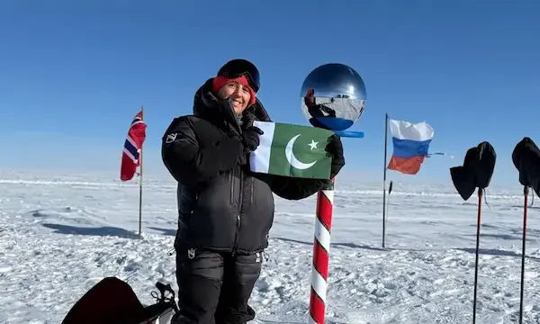 Samina Baig South Pole Expedition