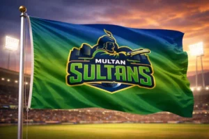Multan Sultans PSL 11 sale flag in stadium