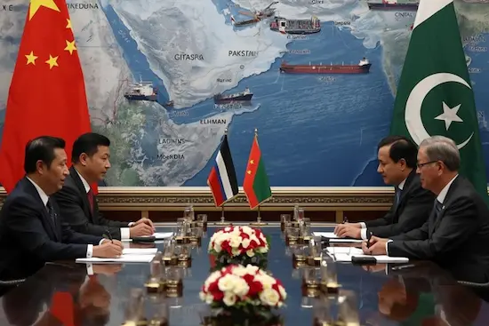 China Pakistan peace plan