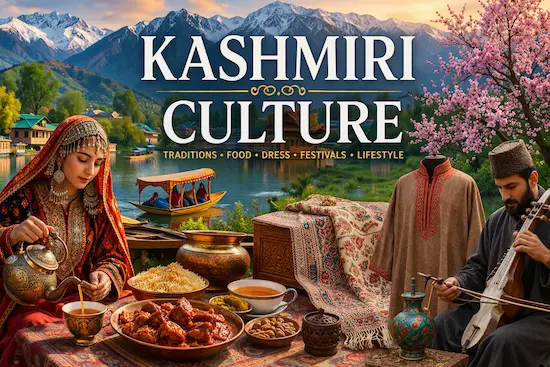 kashmiri culture traditions food dress lifestyle kashmir